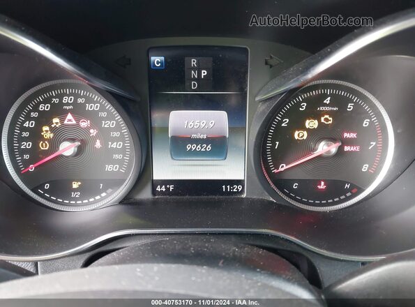 WDC0G4KB3JV015978 2018 MERCEDES-BENZ GLC 300 Red უკანა სავარძლების ხედი