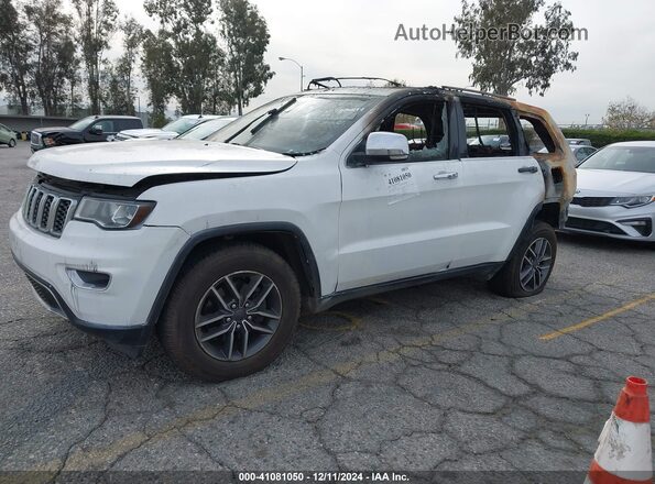 1C4RJFBG5KC762517 2019 JEEP GRAND CHEROKEE White წინა მარცხენა ხედი სამი მეოთხედიდან