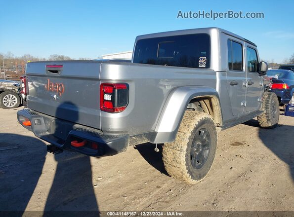 1C6JJTEG5ML547589 2021 JEEP GLADIATOR Серебряный Задняя правая четверть