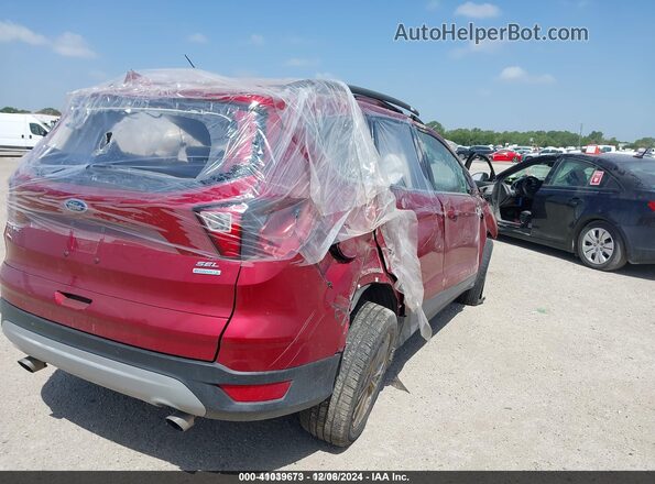 1FMCU0HD0KUB57737 2019 FORD ESCAPE Red Tył prawy