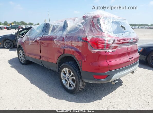 1FMCU0HD0KUB57737 2019 FORD ESCAPE Red Tył lewy