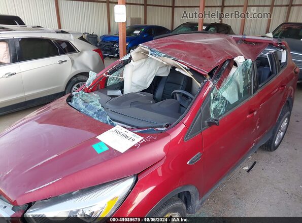 1FMCU0HD0KUB57737 2019 FORD ESCAPE Red Widok z przodu
