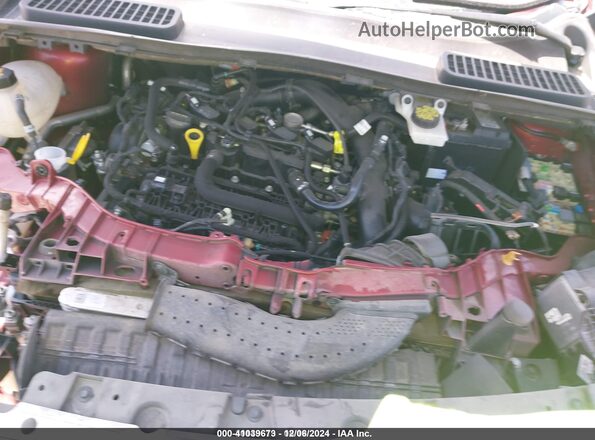 1FMCU0HD0KUB57737 2019 FORD ESCAPE Red Widok z tyłu