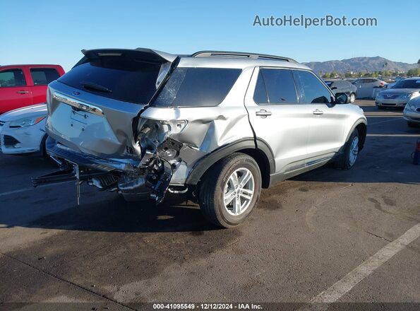 1FMSK8DH9RGA57489 2024 FORD FORD EXPLORER Silver Trasero derecho