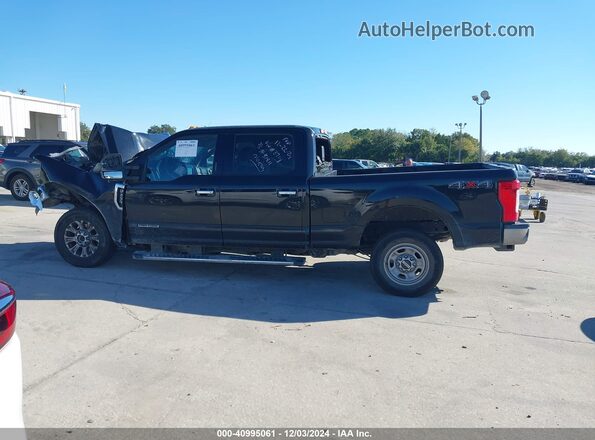 1FT7W2BT4HED13714 2017 FORD F250 Black Вид задньої частини салону