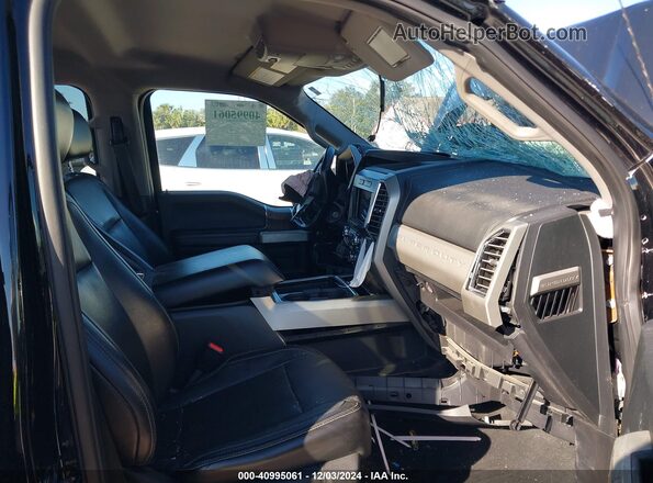 1FT7W2BT4HED13714 2017 FORD F250 Black Вид салону спереду