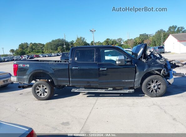 1FT7W2BT4HED13714 2017 FORD F250 Black Вид щитка приладів