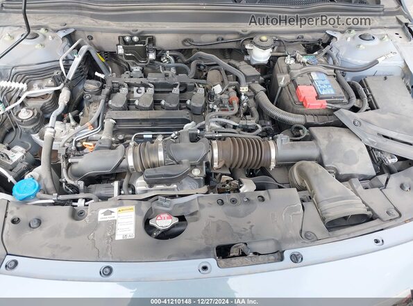 1HGCV1F42NA052845 2022 HONDA ACCORD Gray Вид ззаду