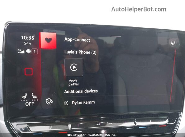1V25MPE86RC007420 2024 VOLKSWAGEN ID.4 Blue 