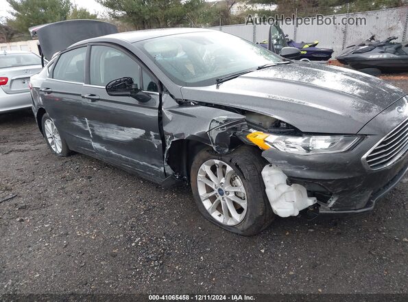 3FA6P0H71LR191610 2020 FORD FUSION Gray Вид спереду