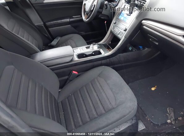 3FA6P0H71LR191610 2020 FORD FUSION Gray Вид салону спереду