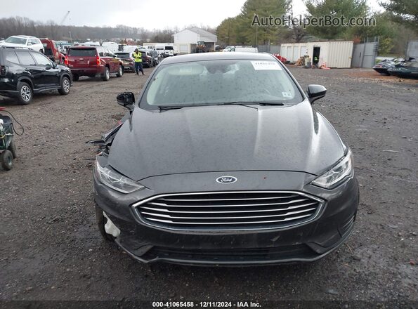 3FA6P0H71LR191610 2020 FORD FUSION Gray Вид щитка приладів