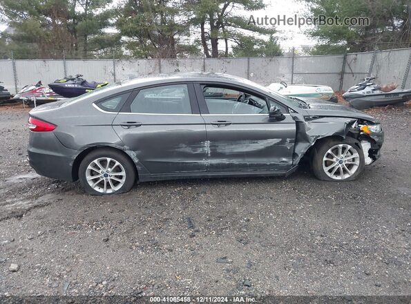 3FA6P0H71LR191610 2020 FORD FUSION Gray Вид задньої частини салону