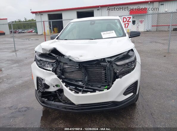 3GNAXHEGXPL183187 2023 CHEVROLET EQUINOX White Instrument cluster view