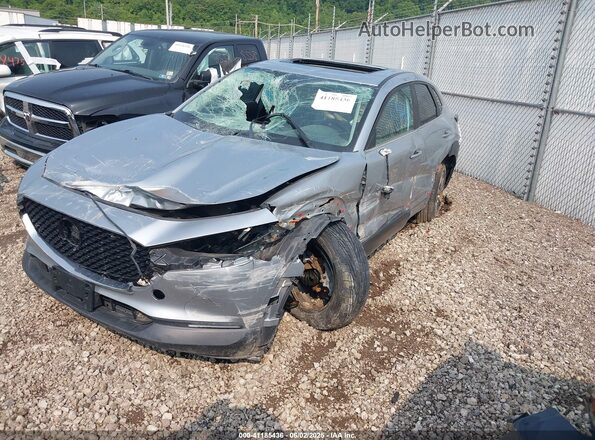 3MVDMACL8MM209876 2021 MAZDA CX-30 Серебряный Передняя левая четверть