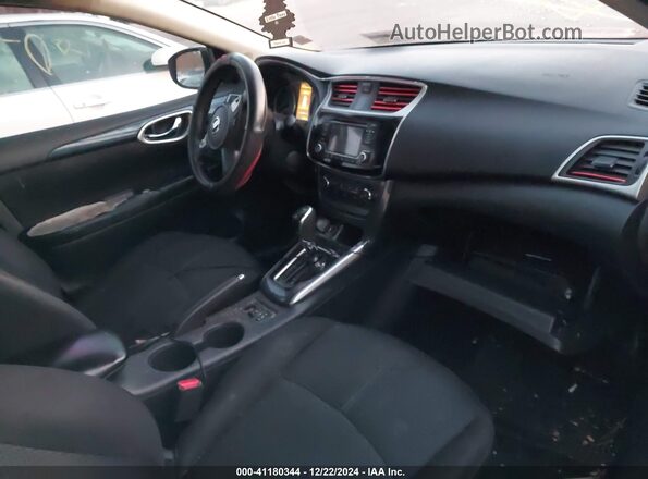 3N1AB7AP8GY279798 2016 NISSAN SENTRA Red Вид салону спереду