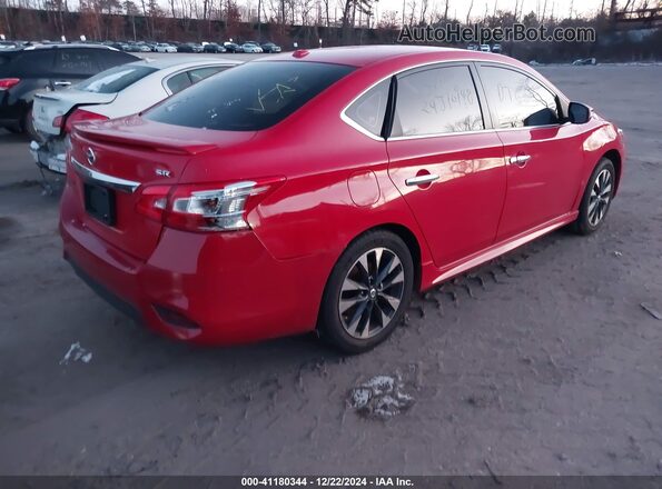 3N1AB7AP8GY279798 2016 NISSAN SENTRA Red Задня права чверть