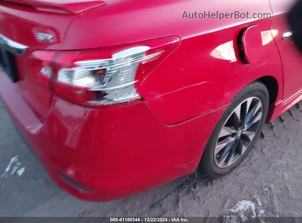 3N1AB7AP8GY279798 2016 NISSAN SENTRA Red Вид спереду