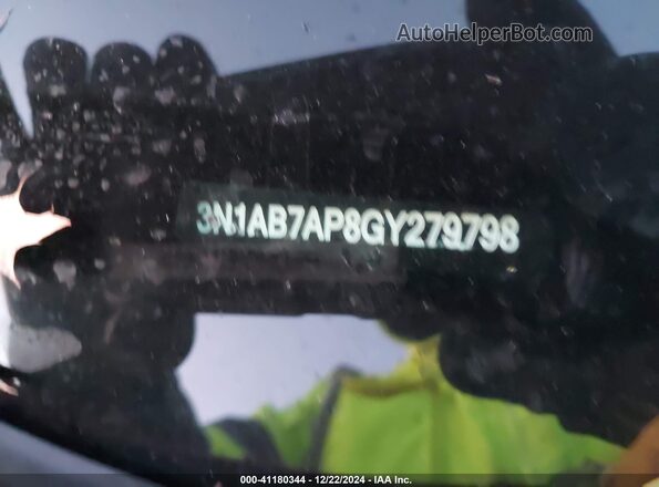 3N1AB7AP8GY279798 2016 NISSAN SENTRA Red Вид задніх сидінь