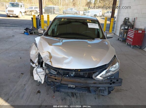 3N1AB7AP9JL642291 2018 NISSAN SENTRA Silver Rear interior view