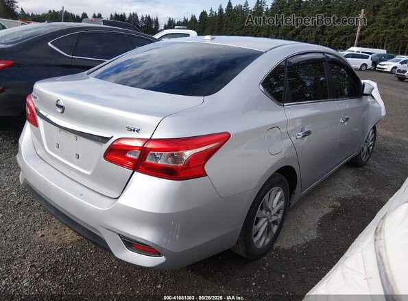 3N1AB7AP9JL642291 2018 NISSAN SENTRA Silver Rear right