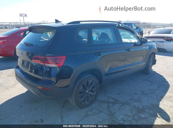 3VVCX7B24NM084751 2022 VOLKSWAGEN TAOS Черный Задняя правая четверть