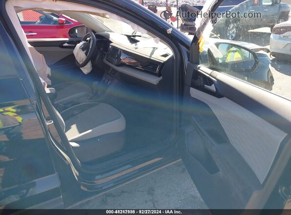 3VVCX7B24NM084751 2022 VOLKSWAGEN TAOS Черный Вид салона спереди