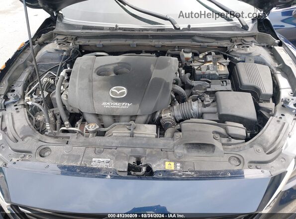 JM1GL1V5XH1125397 2017 MAZDA 6 Dark Blue Widok z tyłu