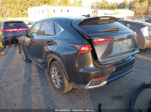 JTJBJRBZXK2106028 2019 LEXUS NX 300H Black Задня ліва чверть