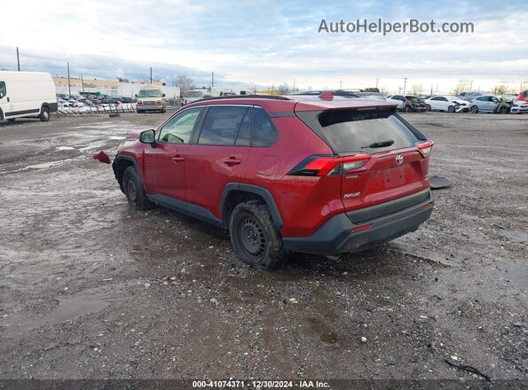 JTMF1RFV6KD009361 2019 TOYOTA LE Red Rear left