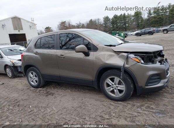 KL7CJKSB7LB353474 2020 CHEVROLET TRAX Brown Widok wnętrza z tyłu