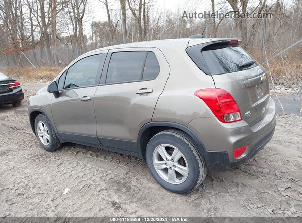 KL7CJKSB7LB353474 2020 CHEVROLET TRAX Brown Widok wnętrza 360 stopni