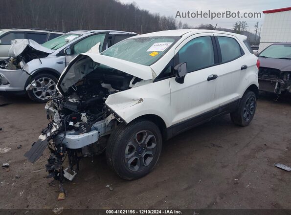 MAJ3S2FE7MC438658 2021 FORD ECOSPORT White Przód lewy