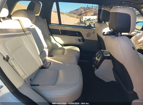 SALGS5SE5LA589410 2020 LAND ROVER RANGE ROVER White VIN კოდის სტიკერის ხედი