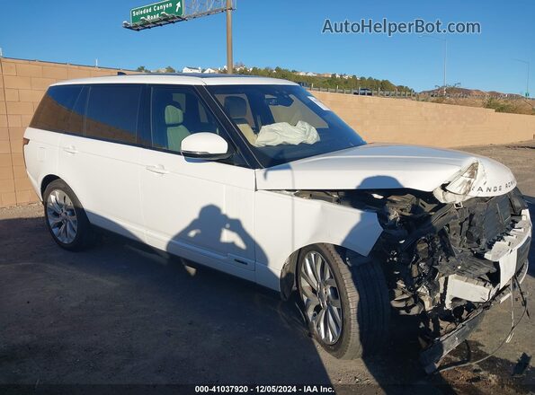 SALGS5SE5LA589410 2020 LAND ROVER RANGE ROVER White უკანა სალონის ხედი