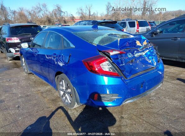 19XFC1F36ME210043 2021 HONDA CIVIC Синий Задняя левая четверть