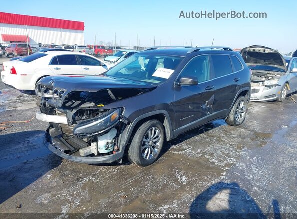 1C4PJLLB1KD301219 2019 JEEP CHEROKEE LATITUDE PL Серый 