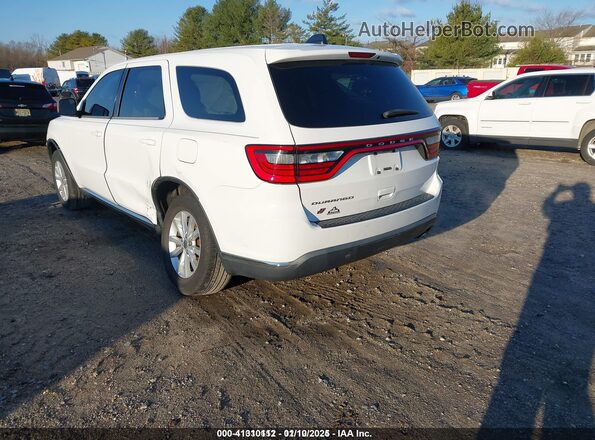 1C4RDJAG2KC599546 2019 DODGE DURANGO White უკანა მარცხენა