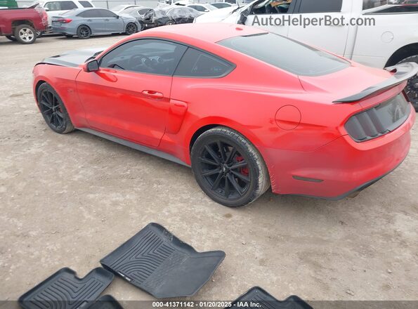 1FA6P8CF9G5229977 2016 FORD MUSTANG Red Vista interior de 360 grados