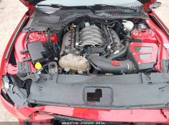 1FA6P8CF9G5229977 2016 FORD MUSTANG Red Vista trasera