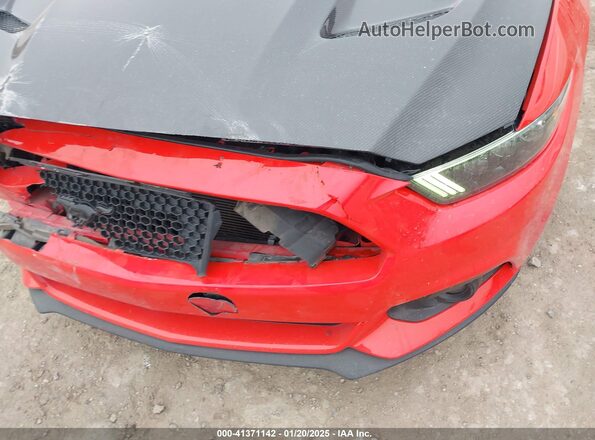 1FA6P8CF9G5229977 2016 FORD MUSTANG Red Vista frontal