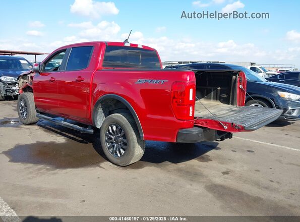 1FTER4EH5MLD18069 2021 FORD RANG Red Հետևի ձախ
