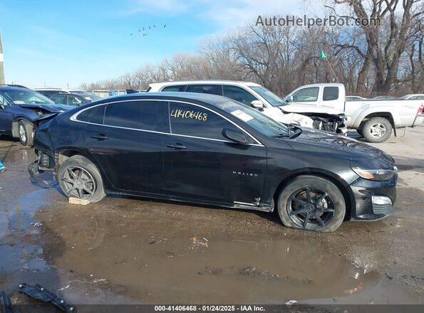 1G1ZD5ST7KF195121 2019 CHEVROLET MALIBU Черный Вид задней части салона