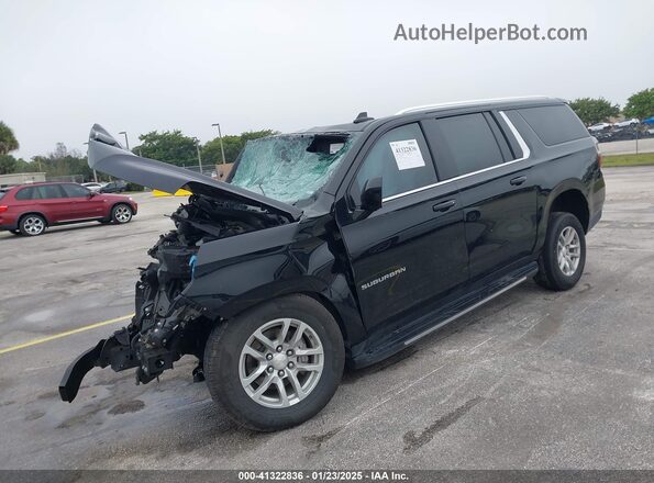 1GNSCCKD4PR378515 2023 CHEVROLET SUBURBAN Black Front left