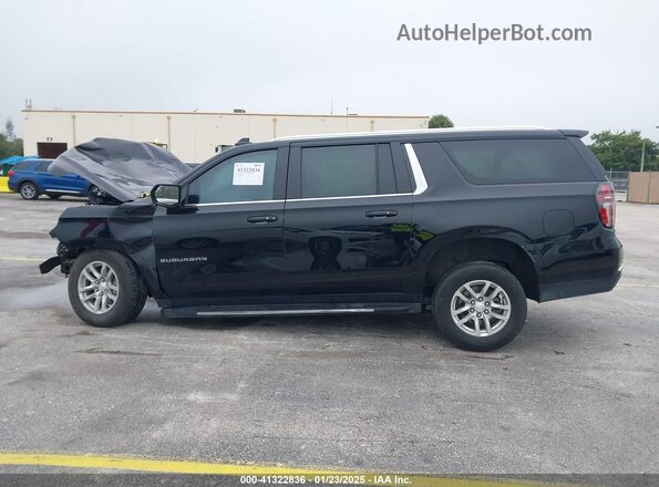 1GNSCCKD4PR378515 2023 CHEVROLET SUBURBAN Black Rear interior view