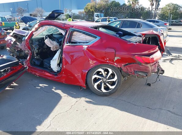 1HGCT1B38GA013392 2016 HONDA ACCORD Red Задня ліва чверть