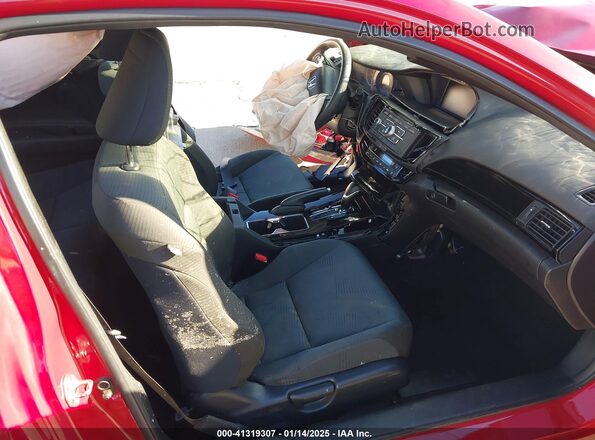 1HGCT1B38GA013392 2016 HONDA ACCORD Red Вид салону спереду