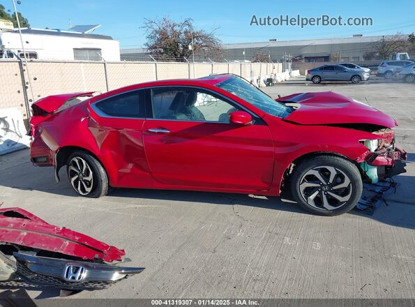 1HGCT1B38GA013392 2016 HONDA ACCORD Red Панорамний вид салону 360°