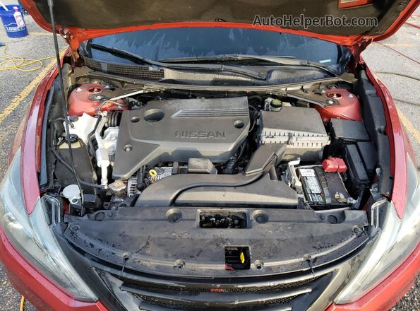 1N4AL3AP9HC161813 2017 NISSAN ALTIMA Red Вид задньої частини салону