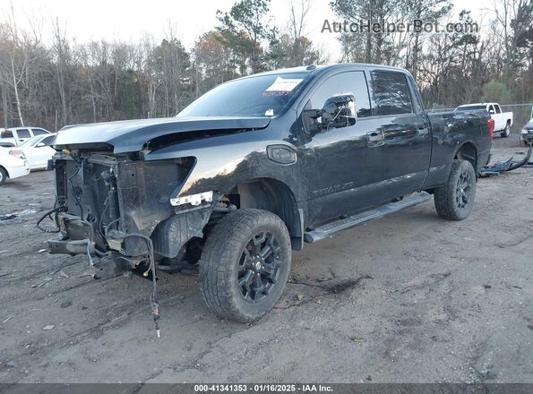 1N6BA1F48KN512968 2019 NISSAN TITAN XD Black Передня ліва чверть